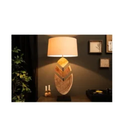 Lampa stołowa OrganicArtwork 91 cm orzech
