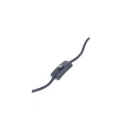 Lampa stołowa PANTERA 40 cm czarna