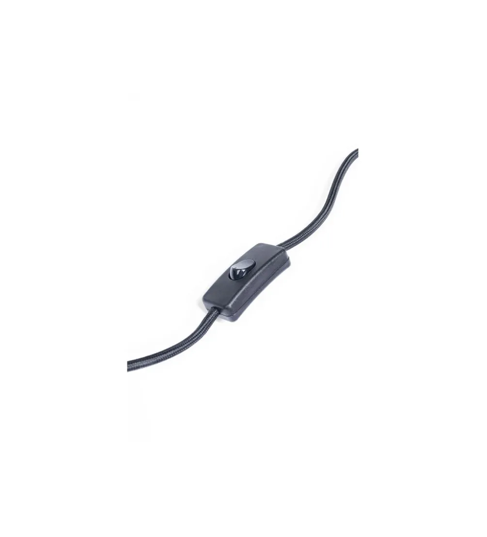 Lampa stołowa PANTERA 40 cm czarna