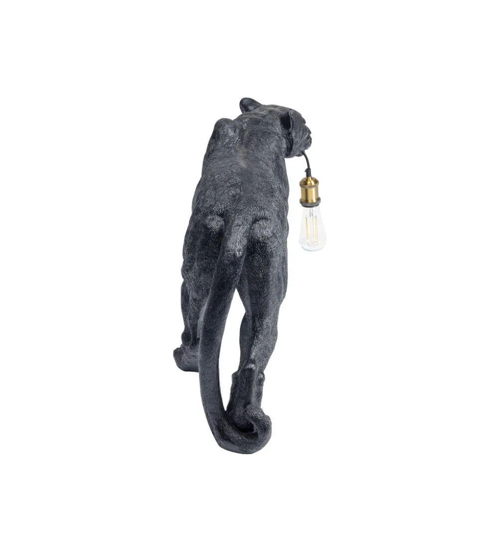 Lampa stołowa PANTERA 40 cm czarna