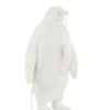 Lampa stołowa Pingwin 59 cm biała