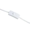 Lampa stołowa POBURNA 25 cm musztardowa
