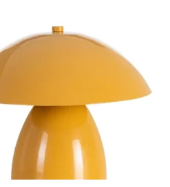 Lampa stołowa POBURNA 25 cm musztardowa