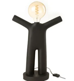 Lampa stołowa PTIT MAURICE 44 cm czarna