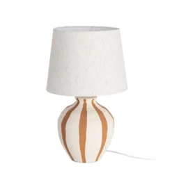 Lampa stołowa RAYAS 41 cm ceramika