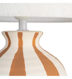 Lampa stołowa RAYAS 55 cm ceramika