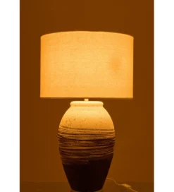 Lampa stołowa ROLPH 73 cm ceramika