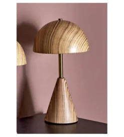 Lampa stołowa SOBREMESA 40 cm ceramika naturalna