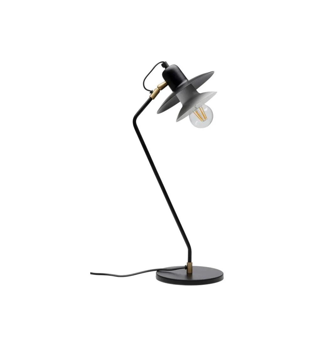 Lampa stołowa SPEAKER 54 cm czarna