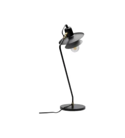 Lampa stołowa SPEAKER 54 cm czarna