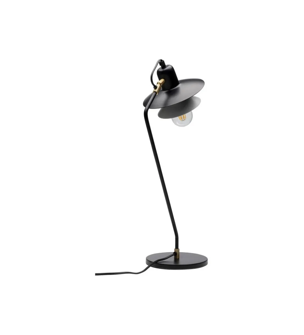 Lampa stołowa SPEAKER 54 cm czarna