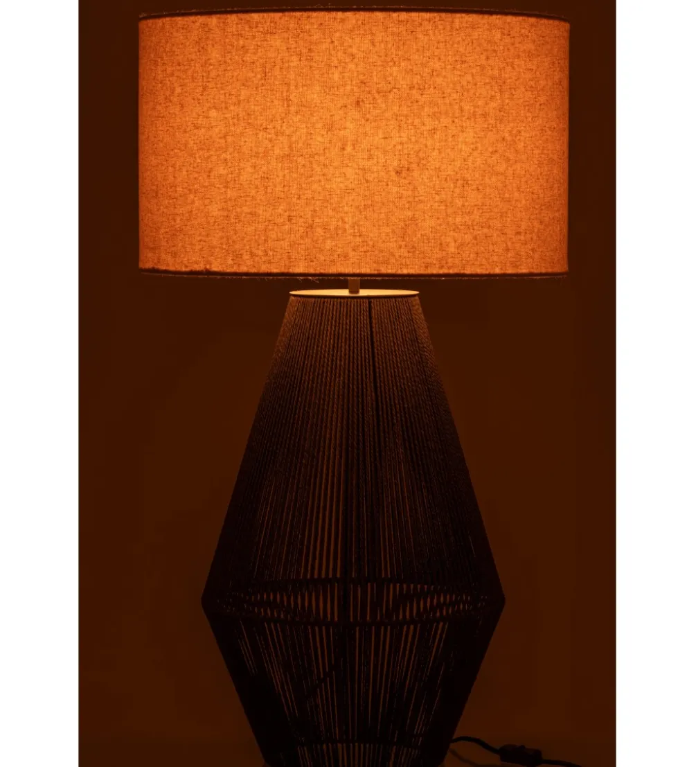 Lampa stołowa STRIING 78 cm czarna