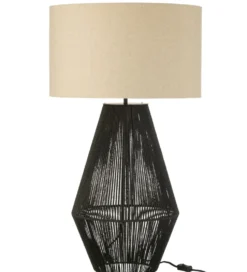 Lampa stołowa STRIING 78 cm czarna