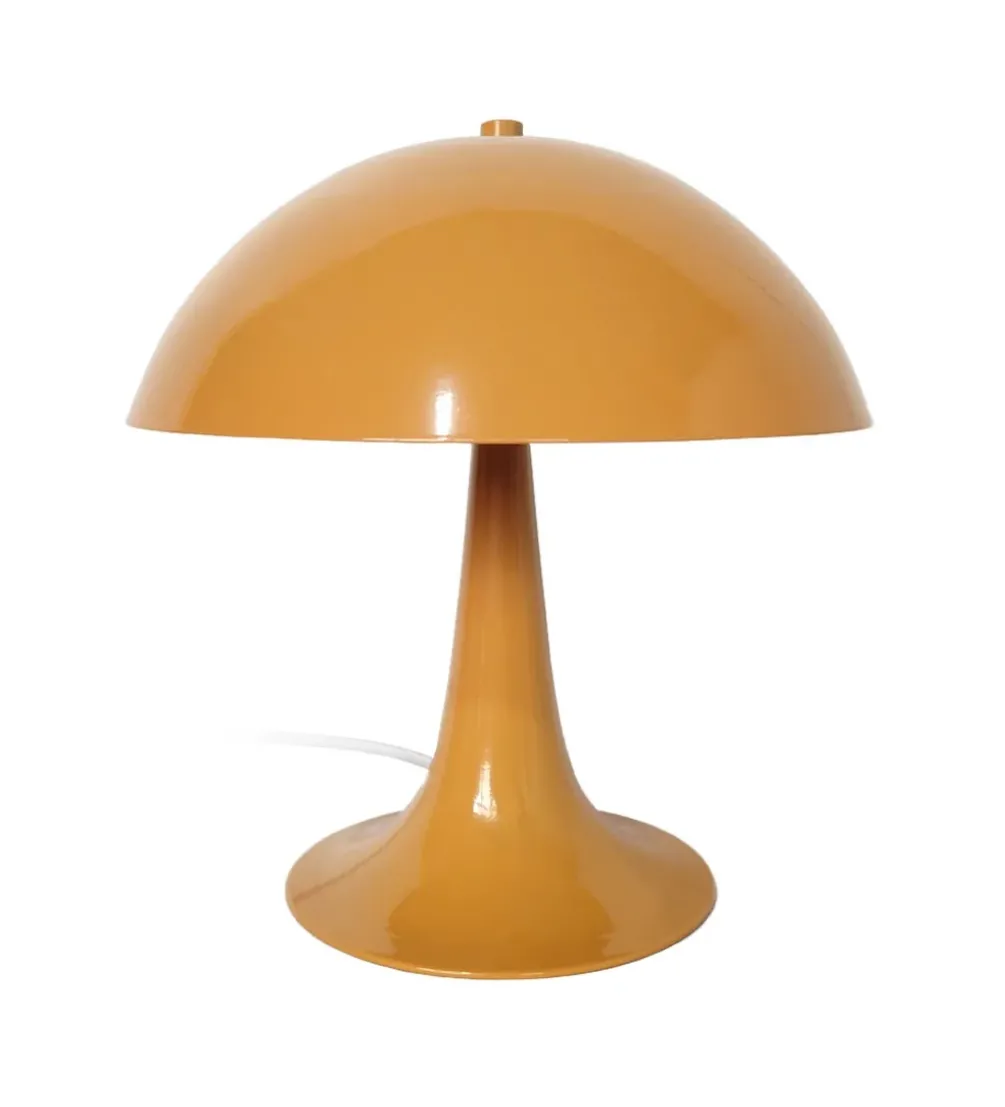 Lampa stołowa STUMIK 25 cm musztardowa