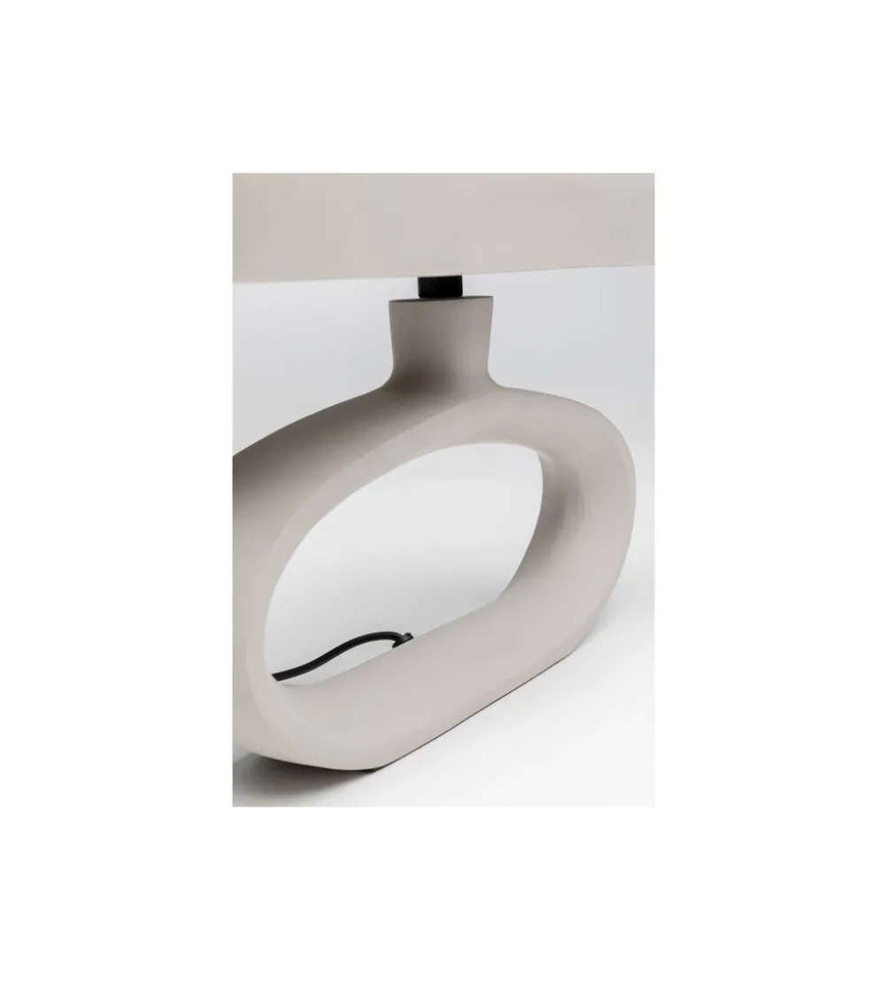Lampa stołowa SUKI 26 cm beżowa