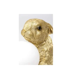 Lampa stołowa SWEET RABBIT 15 cm złota