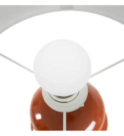Lampa stołowa TERAY 74 cm terrakota