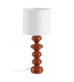 Lampa stołowa TERAY 74 cm terrakota