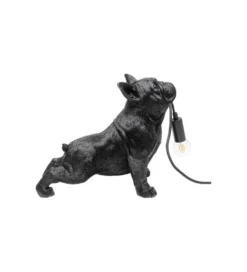 Lampa stołowa TOTO 35 cm czarna