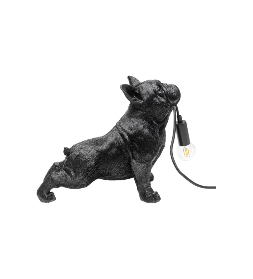 Lampa stołowa TOTO 35 cm czarna