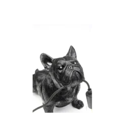 Lampa stołowa TOTO 35 cm czarna