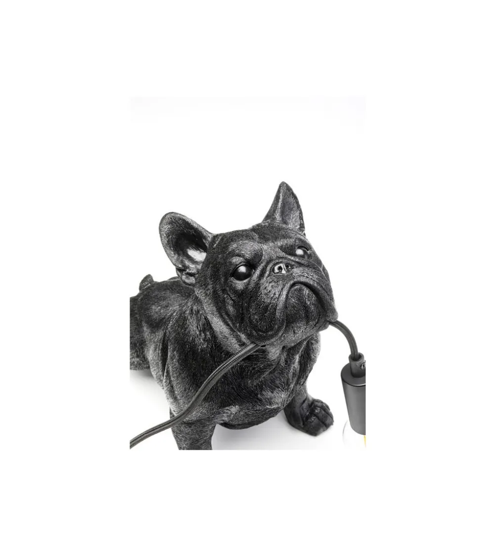 Lampa stołowa TOTO 35 cm czarna