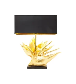 Lampa stołowa TROPICAL 65 cm złota