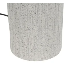 Lampa stołowa UCHAT 73 cm ceramika szara