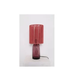 Lampa stołowa VECCHIO 42 cm różowa