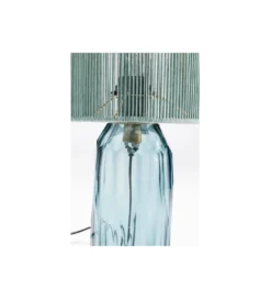 Lampa stołowa VECCHIO 42 cm niebieska