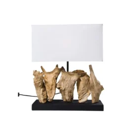 Lampa stołowa VERTICAL 43 cm naturalna