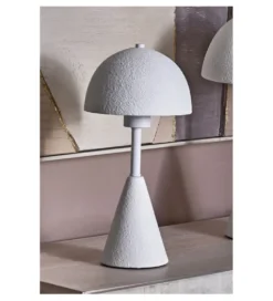 Lampa stołowa VESTA 36 cm biała