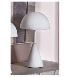 Lampa stołowa VESTA 40 cm biała