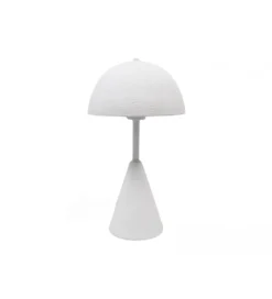 Lampa stołowa VESTA 40 cm biała