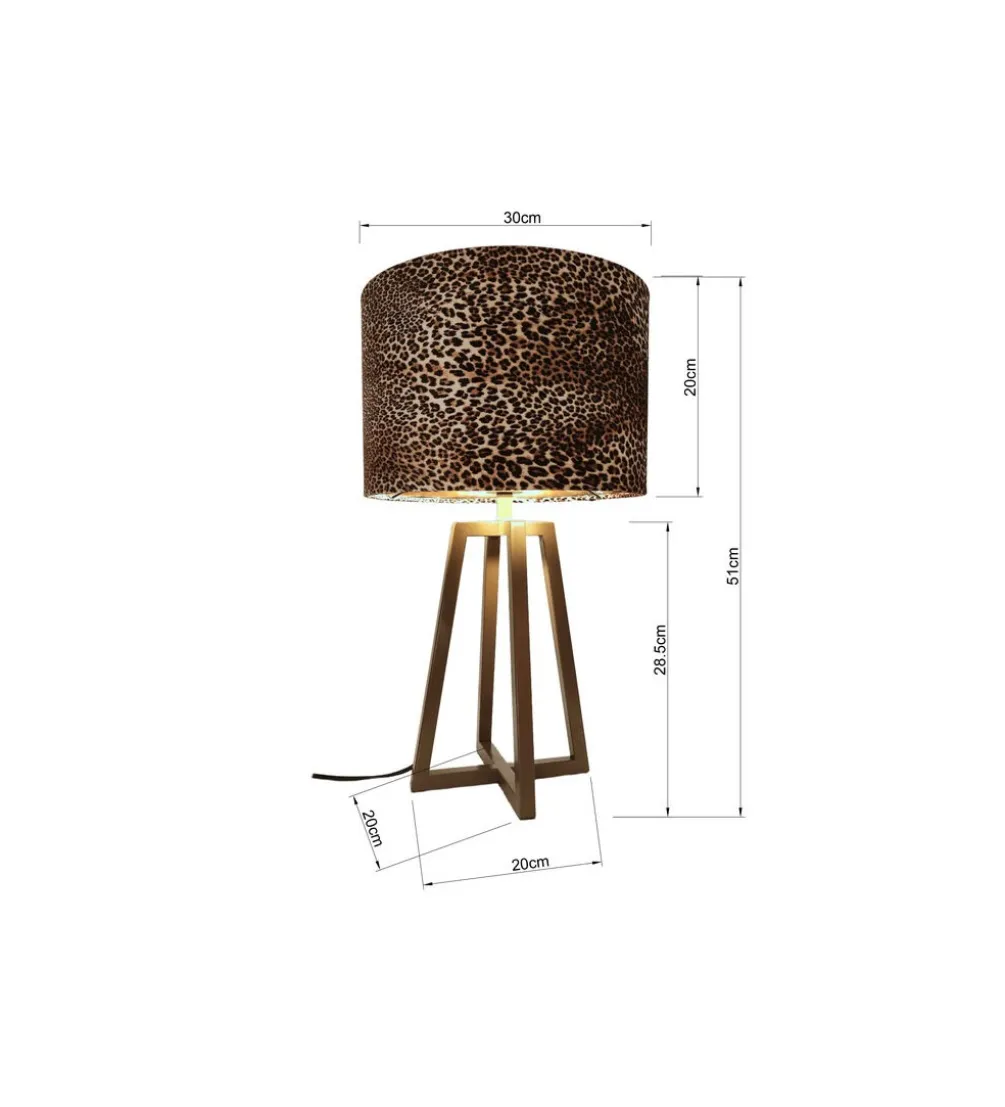 Lampa stołowa WILDLIFE 51 cm
