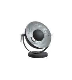 Lampa Studio 40 cm czarno srebrna