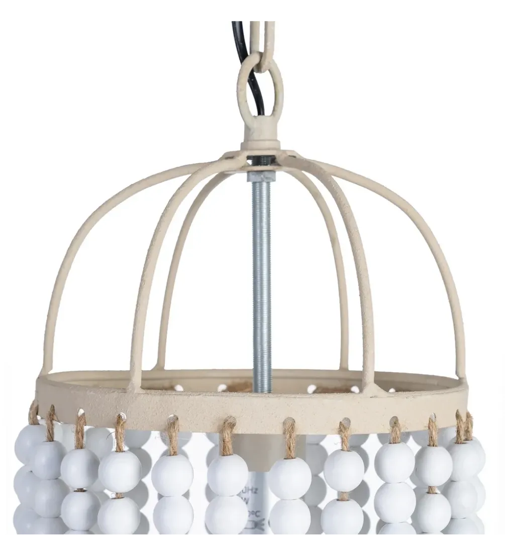 Lampa wisząca BETTERY 70 cm biała