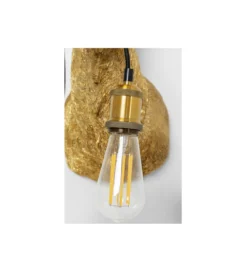 Lampa ścienna ANIMAL GOAT 45 x 74 cm złota