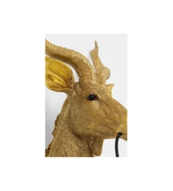 Lampa ścienna ANIMAL GOAT 45 x 74 cm złota