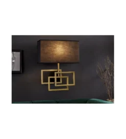 Lampa ścienna ARIZONA 56 cm złota