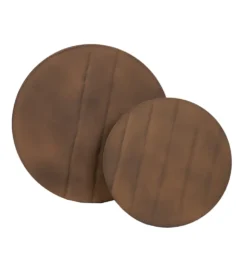 Lampa ścienna DEREK 34 cm Brązowa