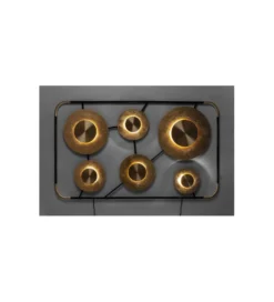 Lampa ścienna DISC 110 x 185 cm złota