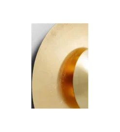Lampa ścienna DISC 110 x 185 cm złota