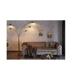 Lampa Five Lights czarno złota