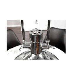 Lampa Industrial Chrom 45 cm