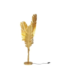Lampa podłogowa Akile 123 cm złota