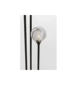 Lampa podłogowa AL CAPONE TRE 175 cm czarne