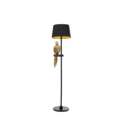 Lampa podłogowa ANIMAL PARROT 176 cm złota