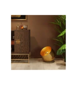 Lampa podłogowa APOLLON 50 cm złota