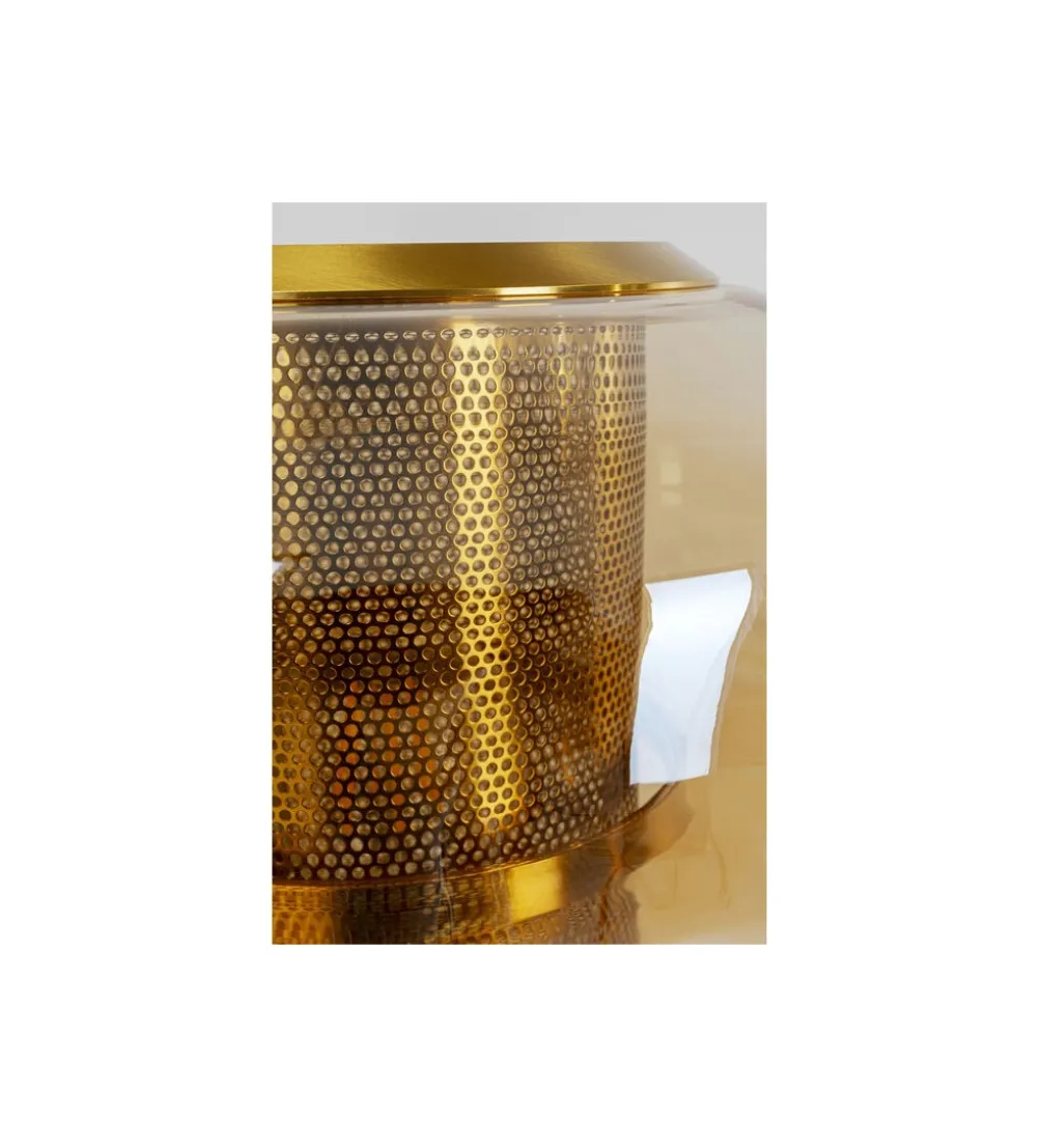 Lampa podłogowa ARCADIA AMBER 155 cm złota